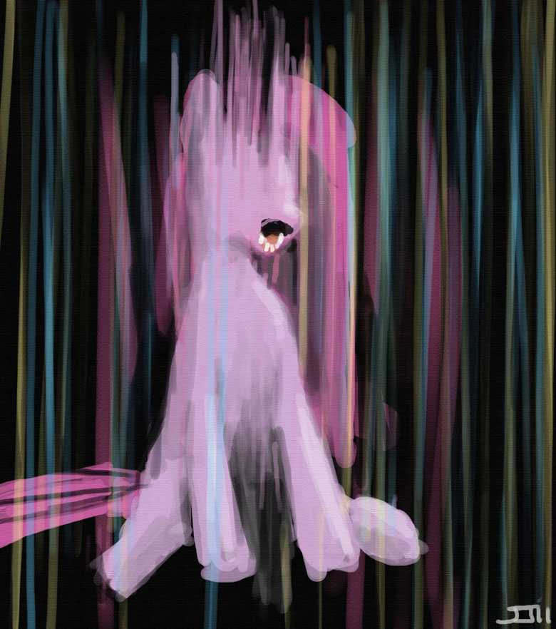 equine female feral friendship_is_magic fur horse john_joseco mammal my_little_pony pink_fur pinkamena_(mlp) pinkie_pie_(mlp) pony solo