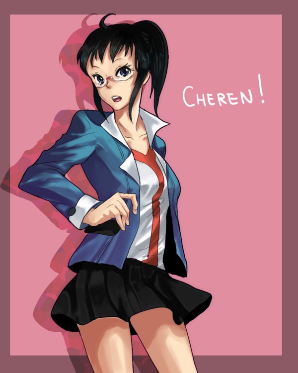 bad_id bad_pixiv_id cheren_(pokemon) genderswap kanran pokemon pokemon_(game) pokemon_bw solo