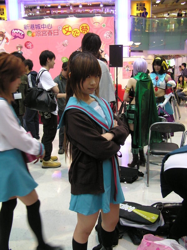 cosplay genderswap photo suzumiya_haruhi_no_yuuutsu tagme