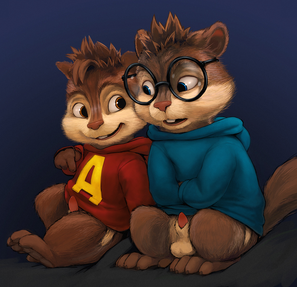 alvin_seville anthro brother chipmunk duo gay incest lando male mammal penis rodent sibling simon_seville