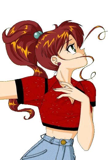 bishoujo_senshi_sailor_moon blouse brown_hair crop_top denim denim_shorts hair_bobbles hair_ornament hand_on_another's_chest hand_on_chest kino_makoto old_school oldschool ponytail profile shorts tshirt