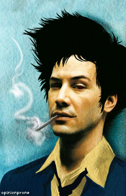 cigarette cowboy_bebop hair keanu keanu_reeves neo smoking spike tagme ted