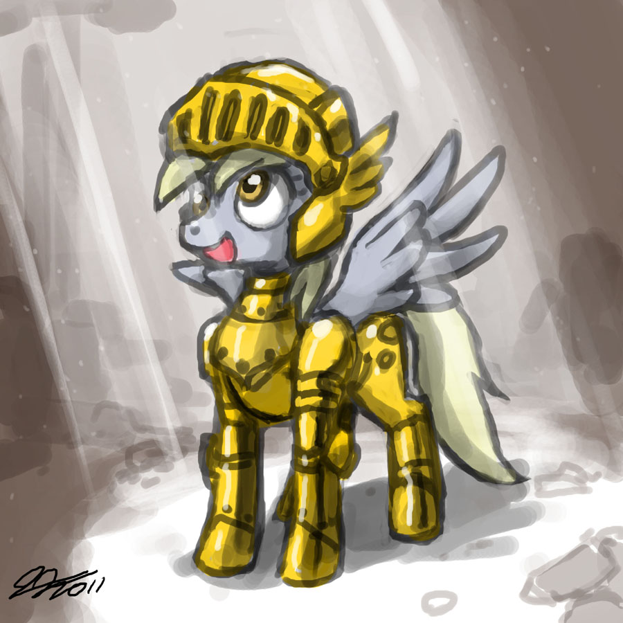 derpy_hooves_(mlp) equine female feral friendship_is_magic mammal my_little_pony pegasus solo unknown_artist wings