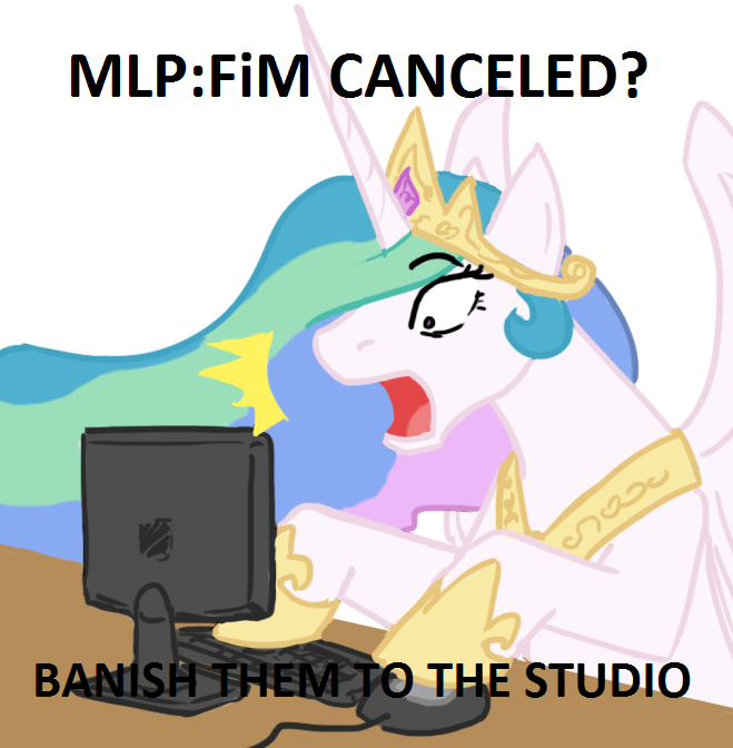 computer destroying equine female feral friendship_is_magic horn mammal my_little_pony pegacorn plain_background princess_celestia_(mlp) reaction_image solo unknown_artist white_background winged_unicorn wings