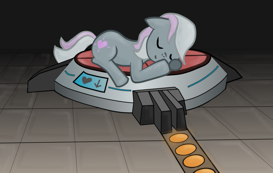 companion_cube companion_pony crossover equine female feral friendship_is_magic horse mammal my_little_pony ponification pony portal portal_(series) solo unknown_artist valve weighted_companion_cube
