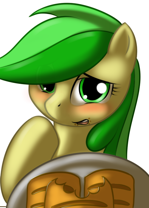 equine female food friendship_is_magic horse kloudmutt mammal my_little_pony plain_background pony solo white_background