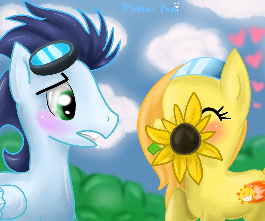 equine female feral flower friendship_is_magic horse male mammal my_little_pony pegasus pony soarin_(mlp) unknown_artist unknown_pony wings wonderbolts_(mlp)