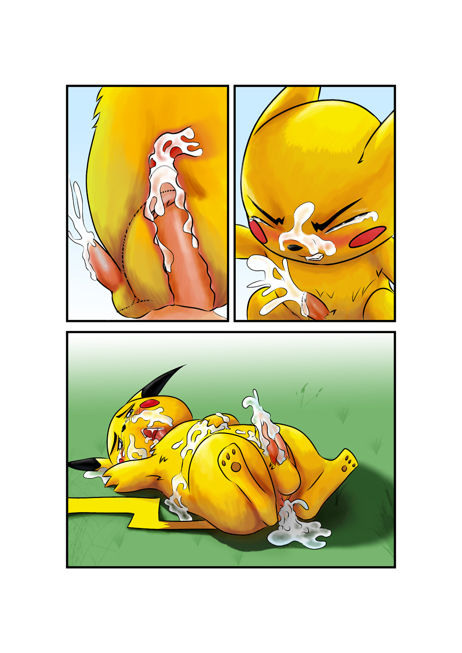 anal_penetration ash_ketchum comic crying cum cum_covered cum_in_ass cum_inside cumshot excessive_cum feral gay human internal interspecies lying male mammal messy nintendo on_back orgasm outside penetration penis pikachu pok&#233;mon pok&#233;philia pok&eacute;mon pokephilia size_difference tears unknown_artist video_games