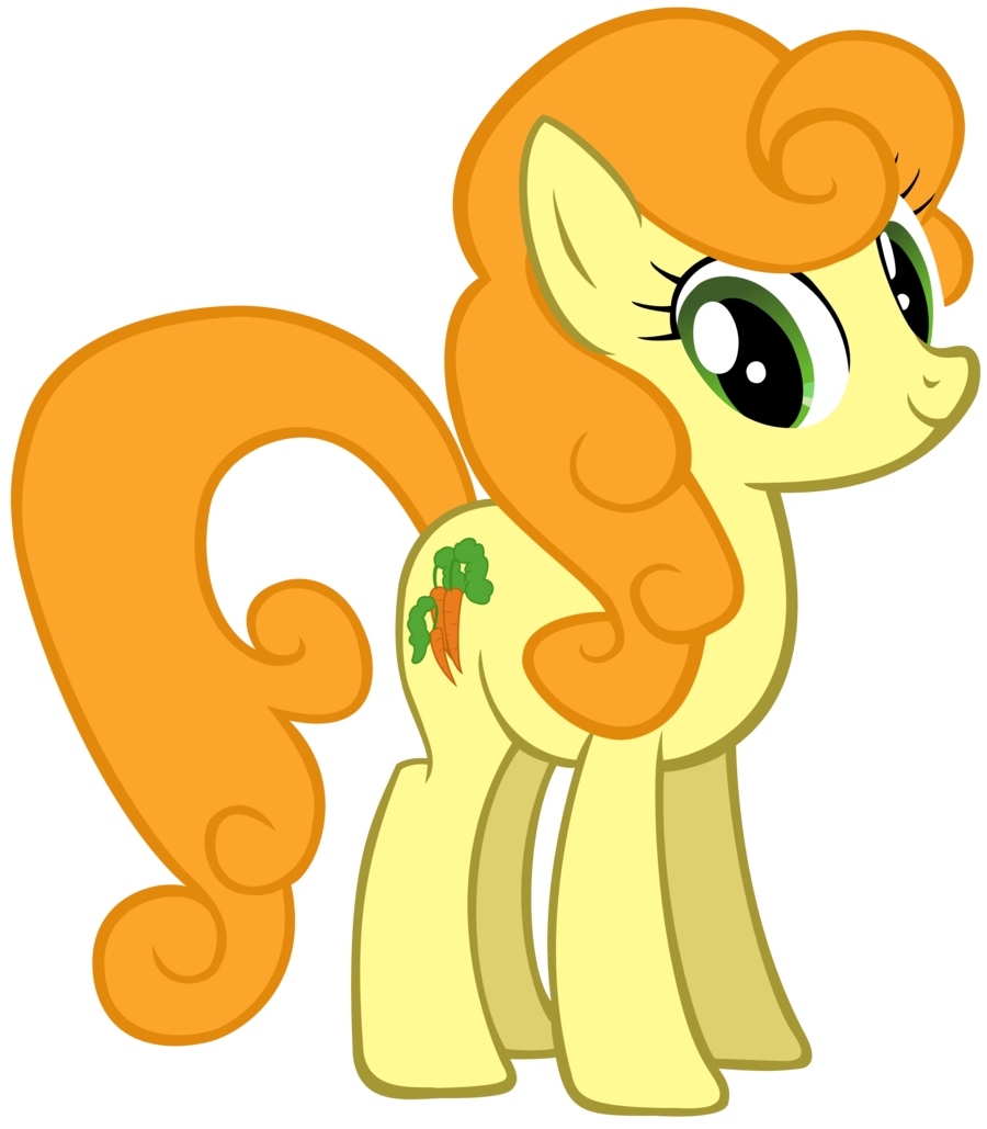 carrot_top_(mlp) cutie_mark equine female feral friendship_is_magic green_eyes hair horse mammal my_little_pony orange_hair plain_background pony solo transparent_background unknown_artist