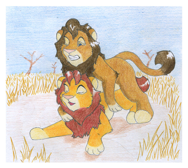 disney dormant_otter feline feral gay lion male mammal sex simba the_lion_king