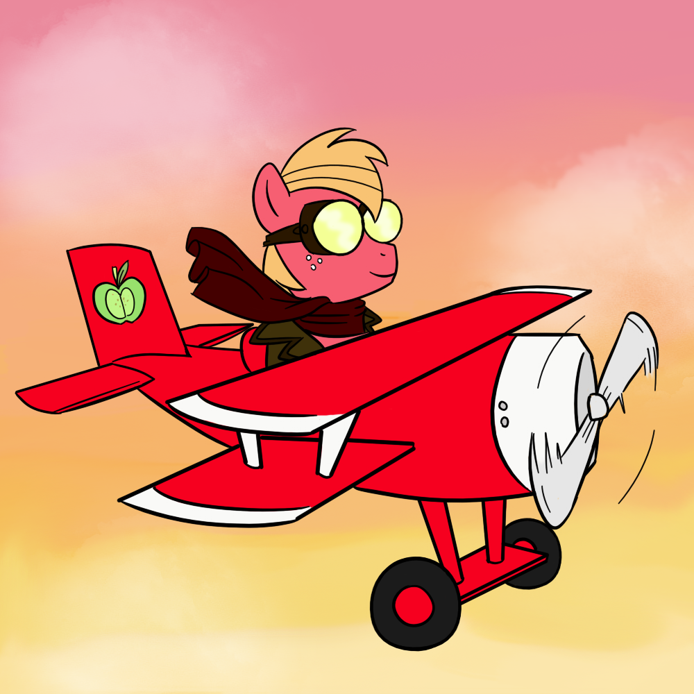 airplane big_macintosh_(mlp) equine eyewear friendship_is_magic goggles googles horse league_of_legends madmax male mammal my_little_pony pony solo