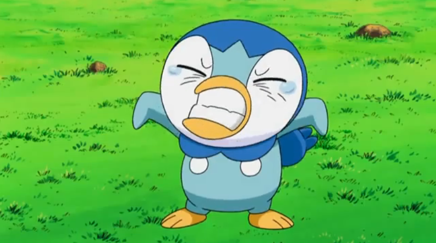 angry crying grass piplup pok&eacute;mon screencap