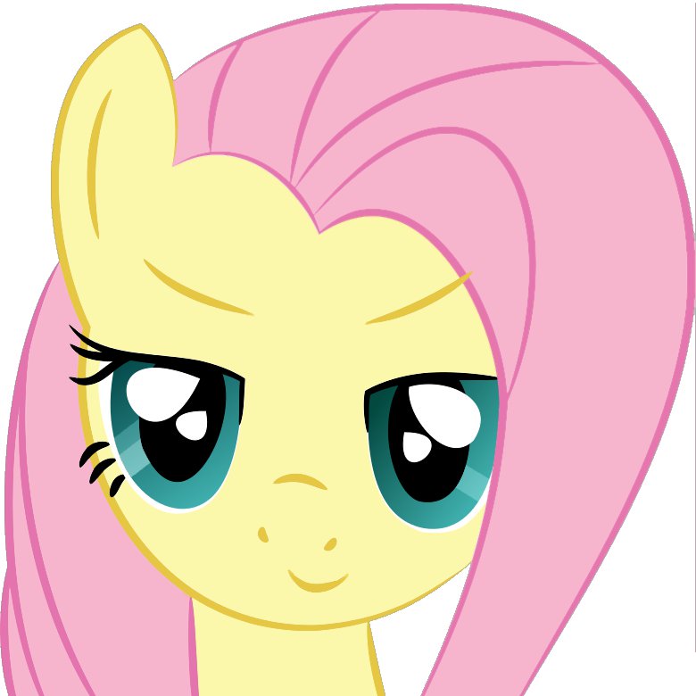 female fluttershy_(mlp) friendship_is_magic horse mammal my_little_pony pegasus plain_background pony reaction_image solo unknown_artist white_background