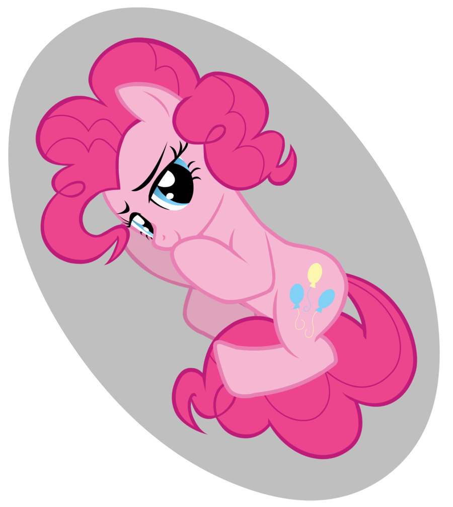 female feral friendship_is_magic fur hasbro horse mammal my_little_pony pink_fur pinkie_pie_(mlp) pony pose solo unknown_artist