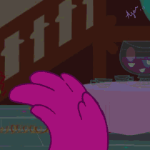 ajin alcohol animated back_turned berry_punch_(mlp) beverage butt come_hither cutie_mark equine female feral friendship_is_magic fur gif hair half-closed_eyes hasbro holding horse inside looking_at_viewer looking_back low_res mammal my_little_pony pony pose punch_(drink) purple_fur raised_tail red_eyes red_hair shaking_butt signature smile solo tail walking wine wine_glass