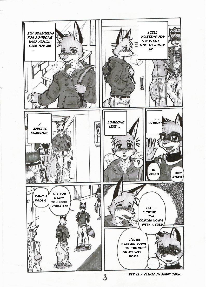 aiden canine closet_coon colin colin_young comic dreke english_text fox greyscale male mammal monochrome raccoon text