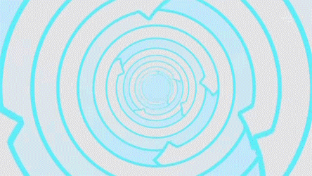 animated animated_gif blue_eyes blue_hair gif ikamusume lowres nico_nico_douga niconico shinryaku!_ikamusume squid tentacle translation_request
