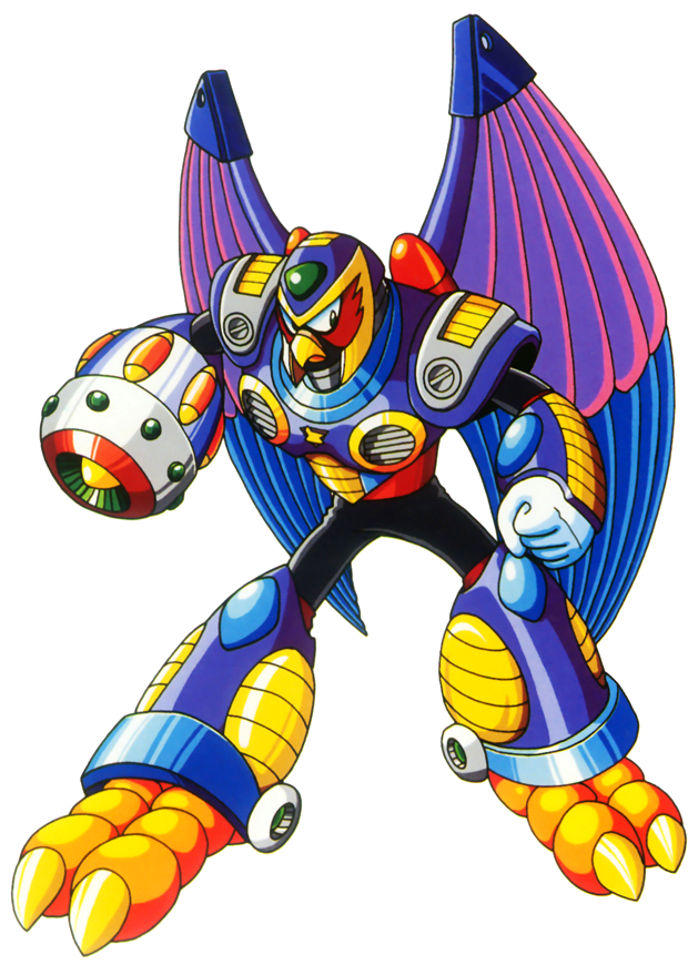 demo do just machine male mechanical megaman_x not plain_background robot seein seriously. solo some standing storm_eagle take thing unknown_artist weapon white_background