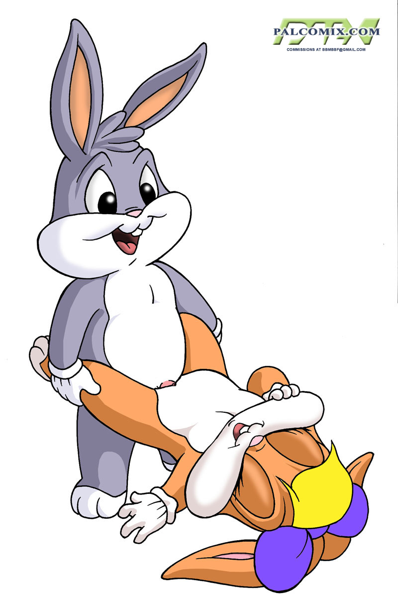 baby_looney_toons bow bugs_bunny cub eyes_closed female lagomorph lola_bunny looney_tunes male mammal open_mouth palcomix plain_background rabbit sex space_jam straight unknown_artist warner_brothers white_background young