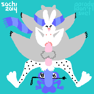 leopard mascots olympics polar_bear sochi_2014_olympics zaya zoich