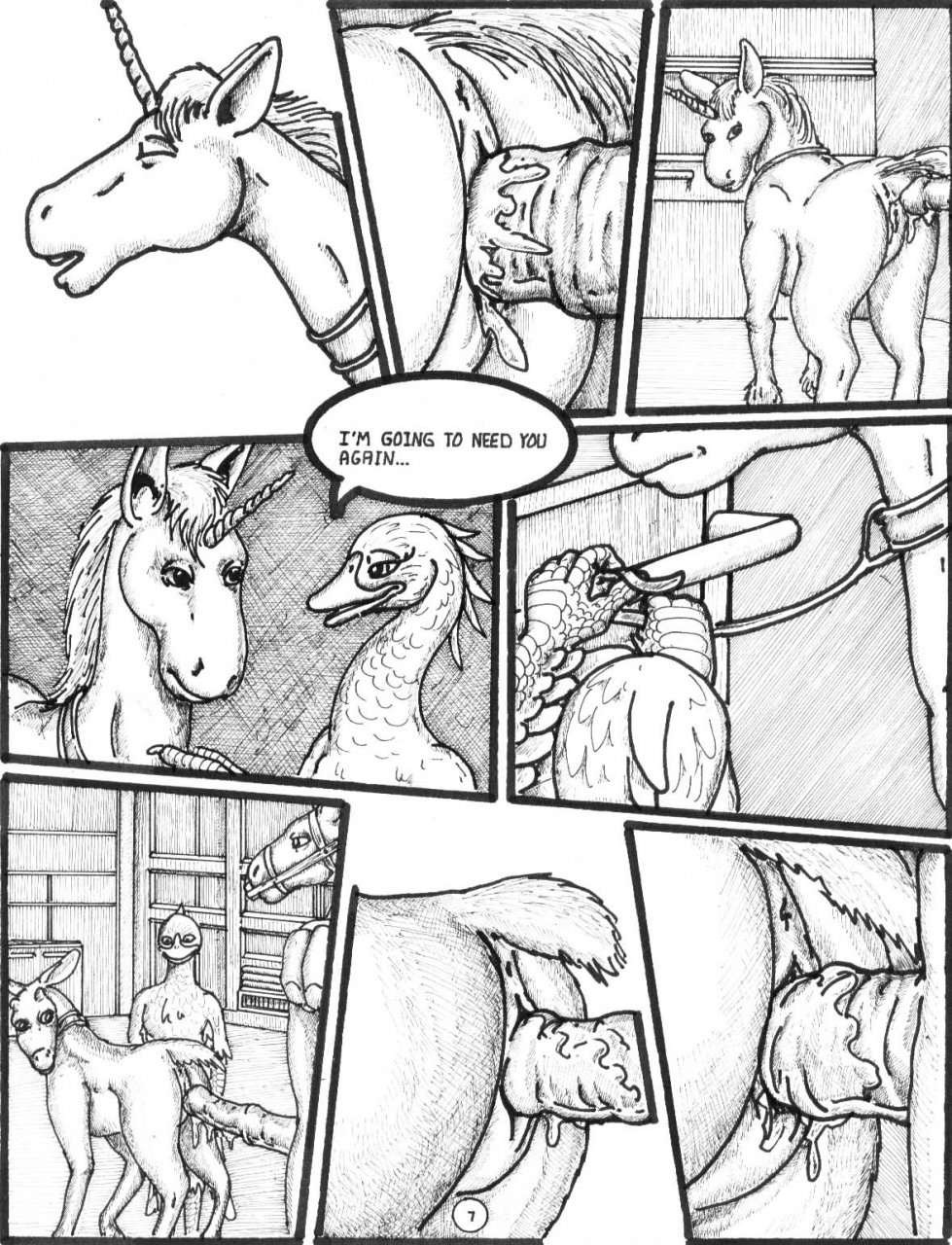 anatomically_correct animal_genitalia anthro anthro_on_feral anus avian bdsm bestiality black_and_white bondage bound cervine cock_gag collar comic criss-crossbreeding cum cum_in_pussy cum_inside cumshot deer donkey equine experiment faithry female feral forced forced_orgasm fully_bound gag horn horsecock impregnation interspecies laboratory leash male mammal monochrome muzzle muzzle_(object) muzzled nude orgasm penetration penis pussy rape sex straight swan unicorn unknown_artist vaginal vaginal_penetration