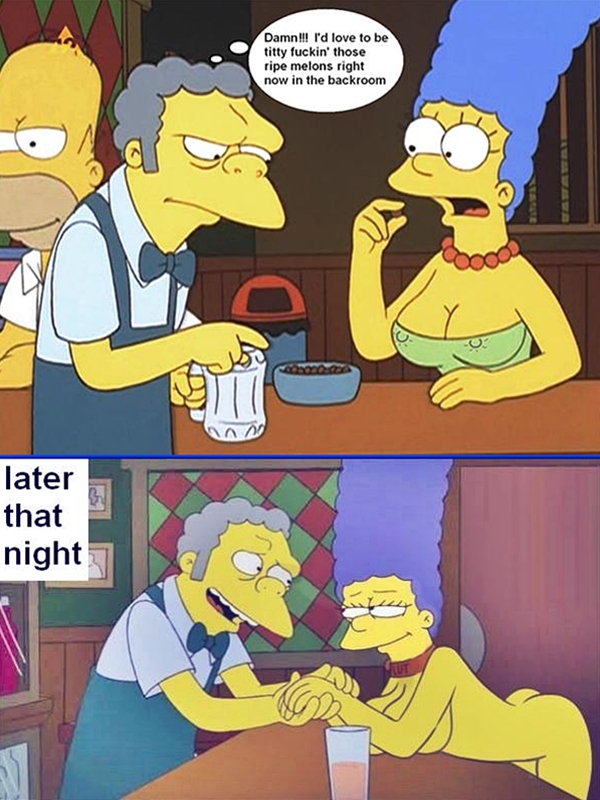 homer_simpson marge_simpson moe_szyslak tagme the_simpsons