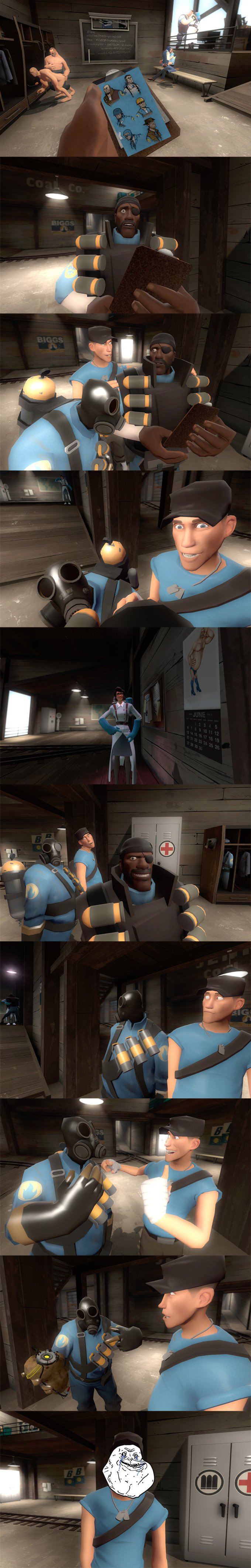 demoman engineer forever_alone furei glados gmod heavy_weapons_guy medic meme portal portal_2 potados pyro rule_63 scout sniper soldier team_fortress_2