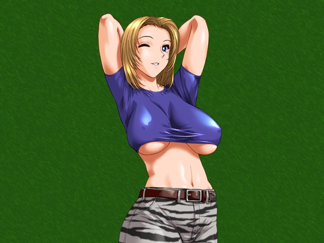 blonde_hair dead_or_alive pose solo tecmo tina_armstrong