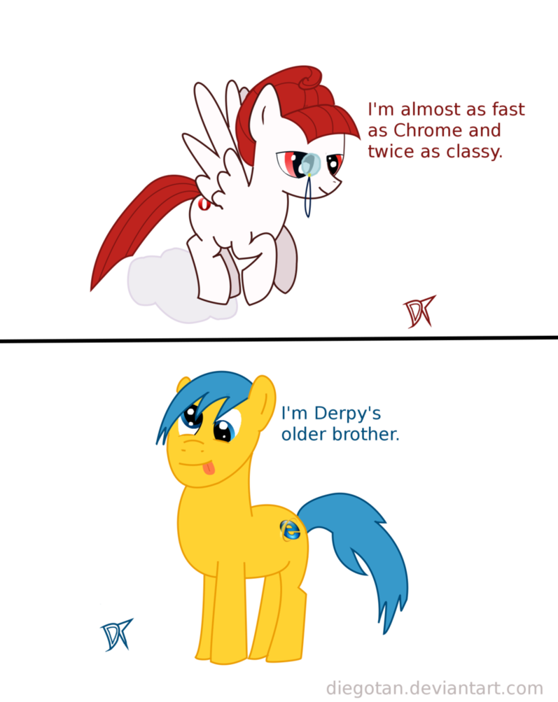 alpha_channel blue_hair browser cloud crossover dialogue diegotan dt equine female friendship_is_magic hair hasbro horse internet_explorer my_little_pony oc opera original_character plain_background pony red_hair transparent_background white_skin yellow_skin