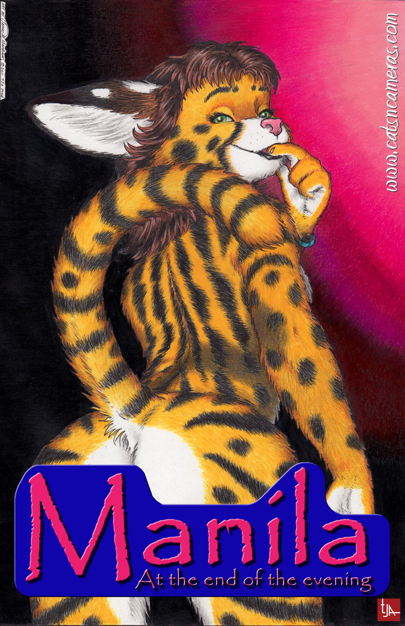 feline female james_m_hardiman looking_at_viewer mammal milf mother parent pink_nose raised_tail solo tail