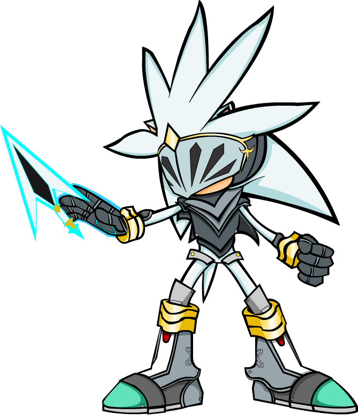 boots dagger extremesonic101 fur gauntlets gloves hedgehog helmet knight male mammal sega silver_the_hedgehog sir_galahad solo sonic_(series) sonic_and_the_black_knight tail weapon white white_fur