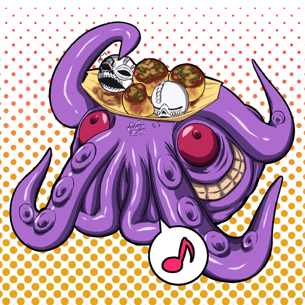 aaroniero_arruruerie arrancar bleach espada food gyogan hollow octopus pixiv_manga_sample resurreccion tentacle