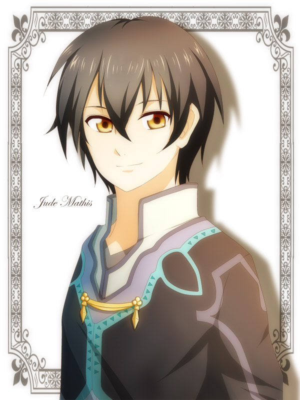 black_hair jude_mathis male male_focus smile solo tales_of_(series) tales_of_xillia