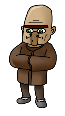 alpha_channel big_nose clothing green_eyes human male minecraft not_furry robe