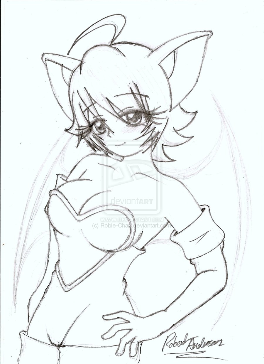 annoying_watermark black_and_white breasts cleavage clothed clothing female gloves hand_on_hip human humanized mammal monochrome plain_background robert_anderson rouge_the_bat sega sketch smile solo sonic_(series) watermark white_background wings