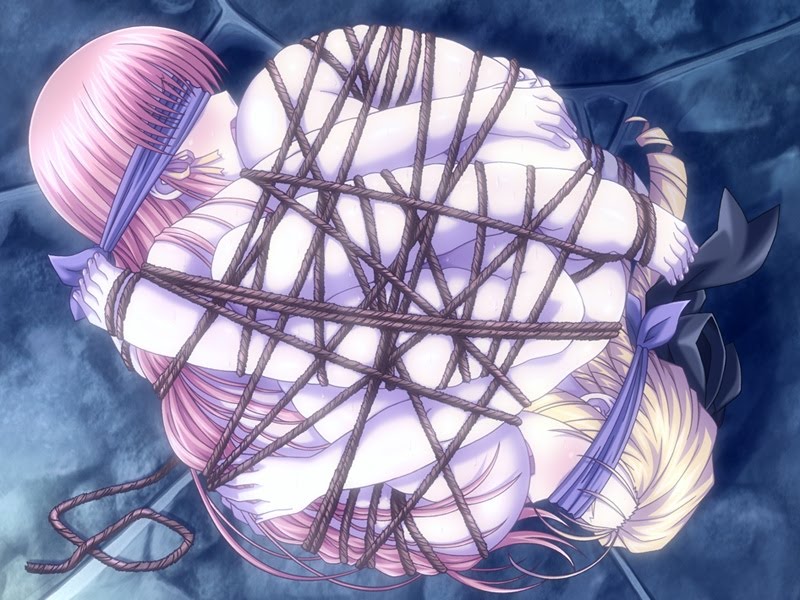 2girls 69 anilingus bdsm blindfold blonde_hair blush bondage bound bound_together breast_press breasts cunnilingus feet forced forced_yuri fujii_kazuha game_cg helpless multiple_girls nude oral outdoor outdoors pink_hair reijou_gakuen rope shibari submissive symmetrical_docking tied_together torture yuri