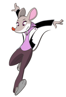 barefoot cartoon geronimo_stilton geronimo_stilton_series invalid_tag jacket mammal mouse purple_eyes rodent soles thea_stilton toes