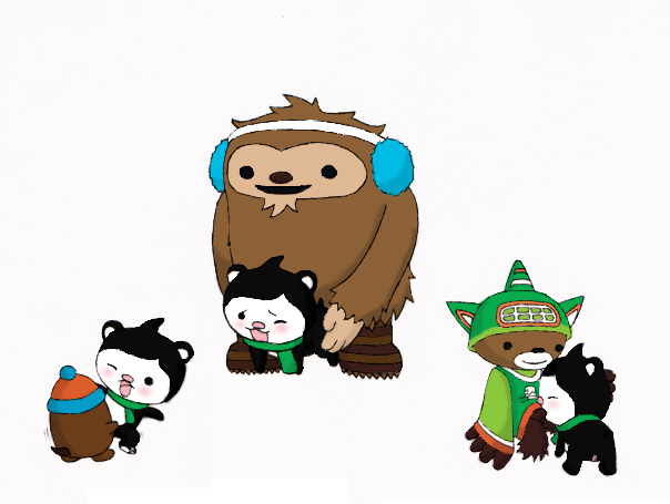 dcl mascots miga mukmuk olympics quatchi sumi vancouver_2010_olympics