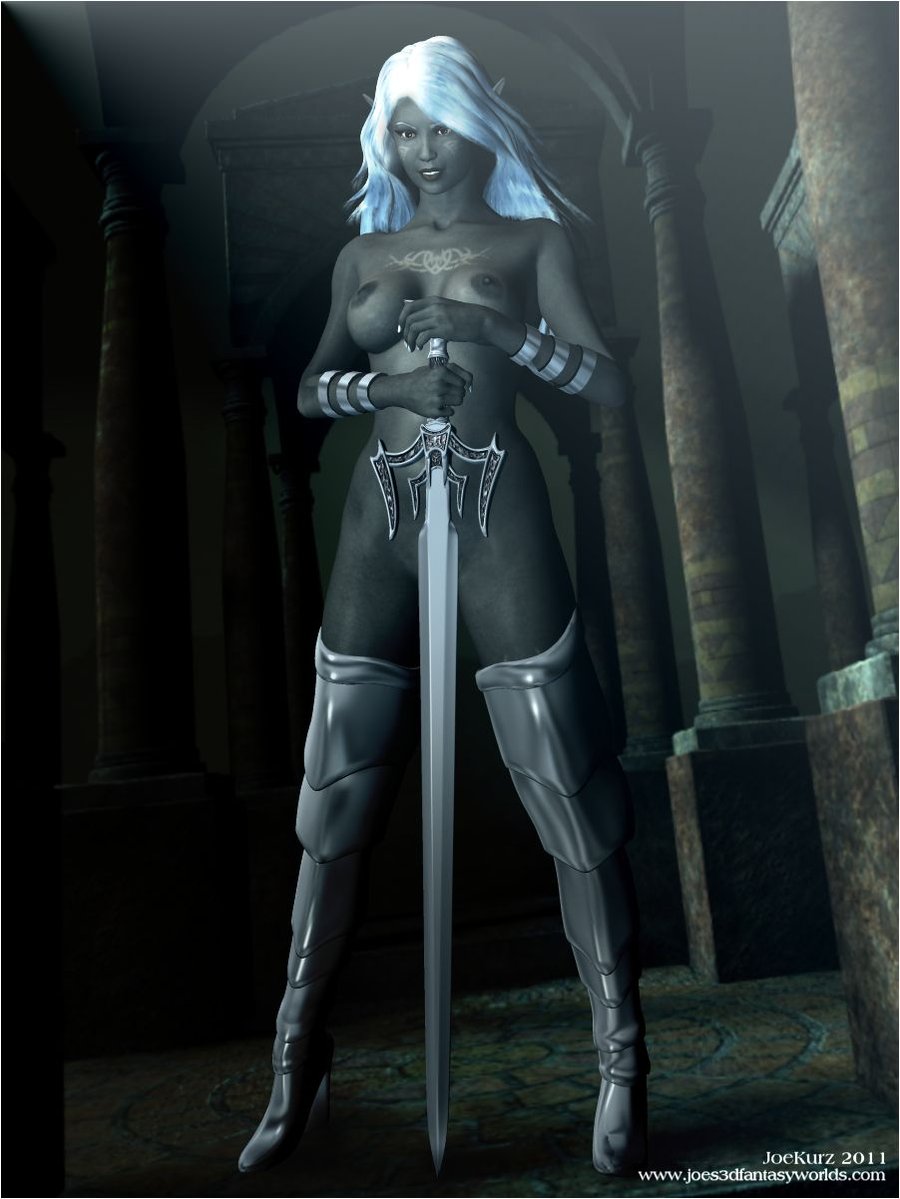 dark_elf drow dungeons_and_dragons tagme