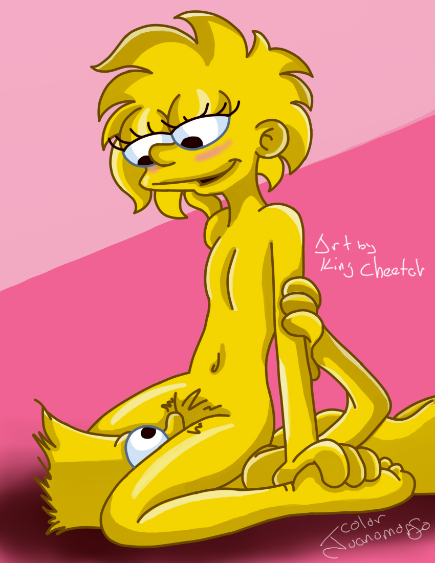 bart_simpson juanomorfo king-cheetah lisa_simpson the_simpsons