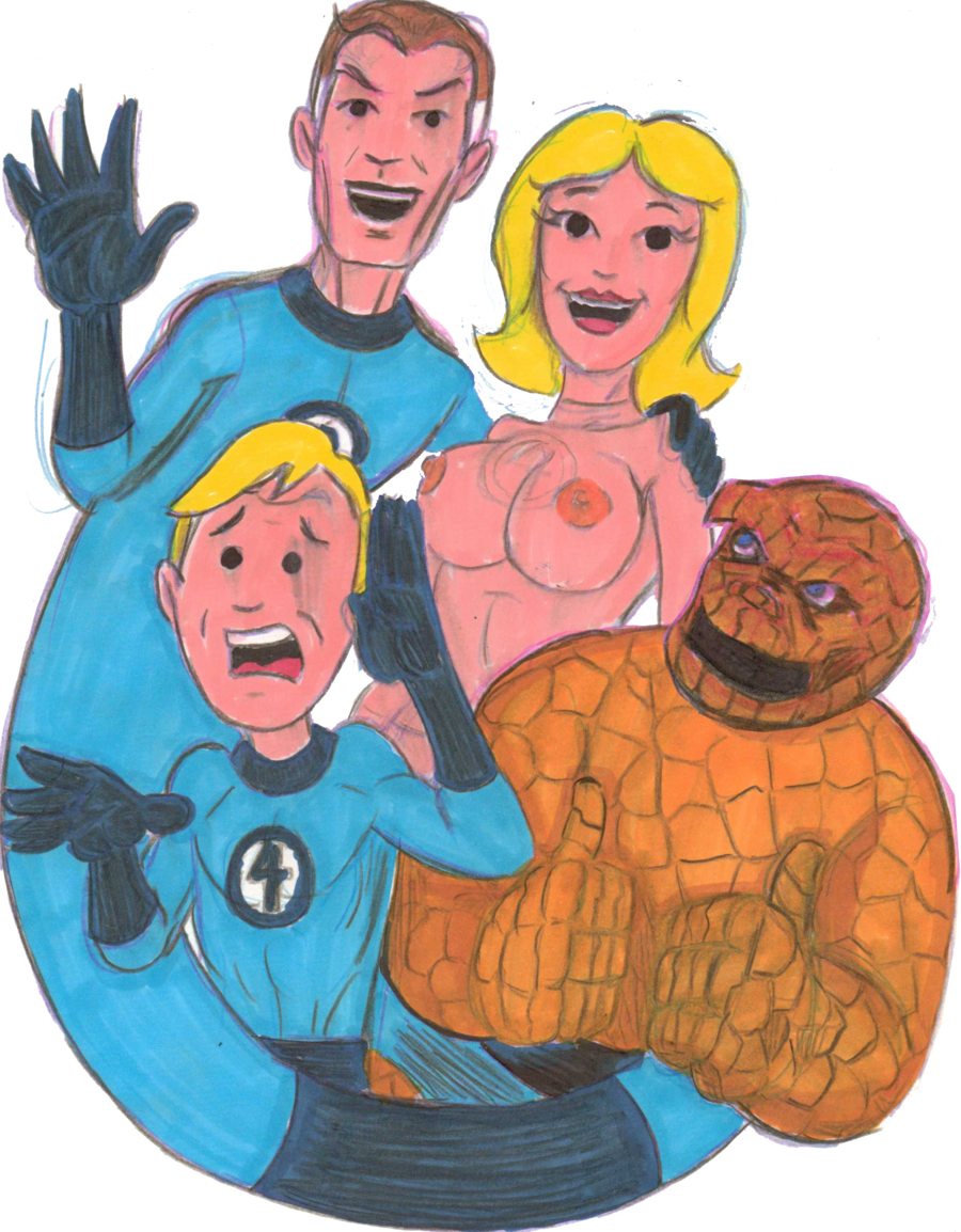 ben_grimm fantastic_four human_torch invisible_woman legacy1976 marvel mr_fantastic reed_richards sue_storm the_thing