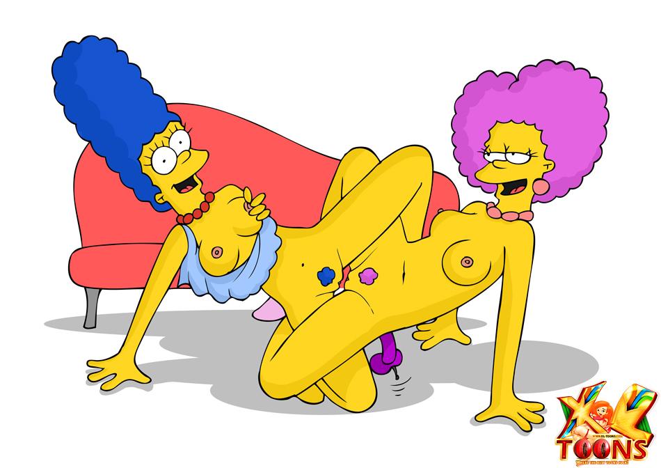 marge_simpson selma_bouvier tagme the_simpsons xl-toons