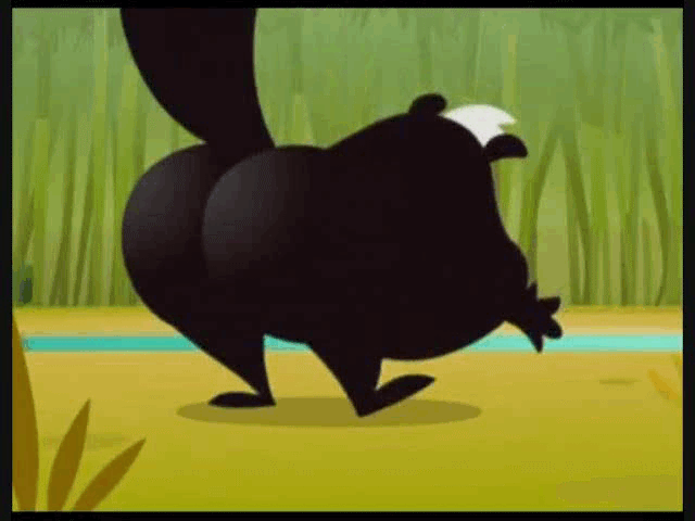 animated skunk skunk_fu! tagme