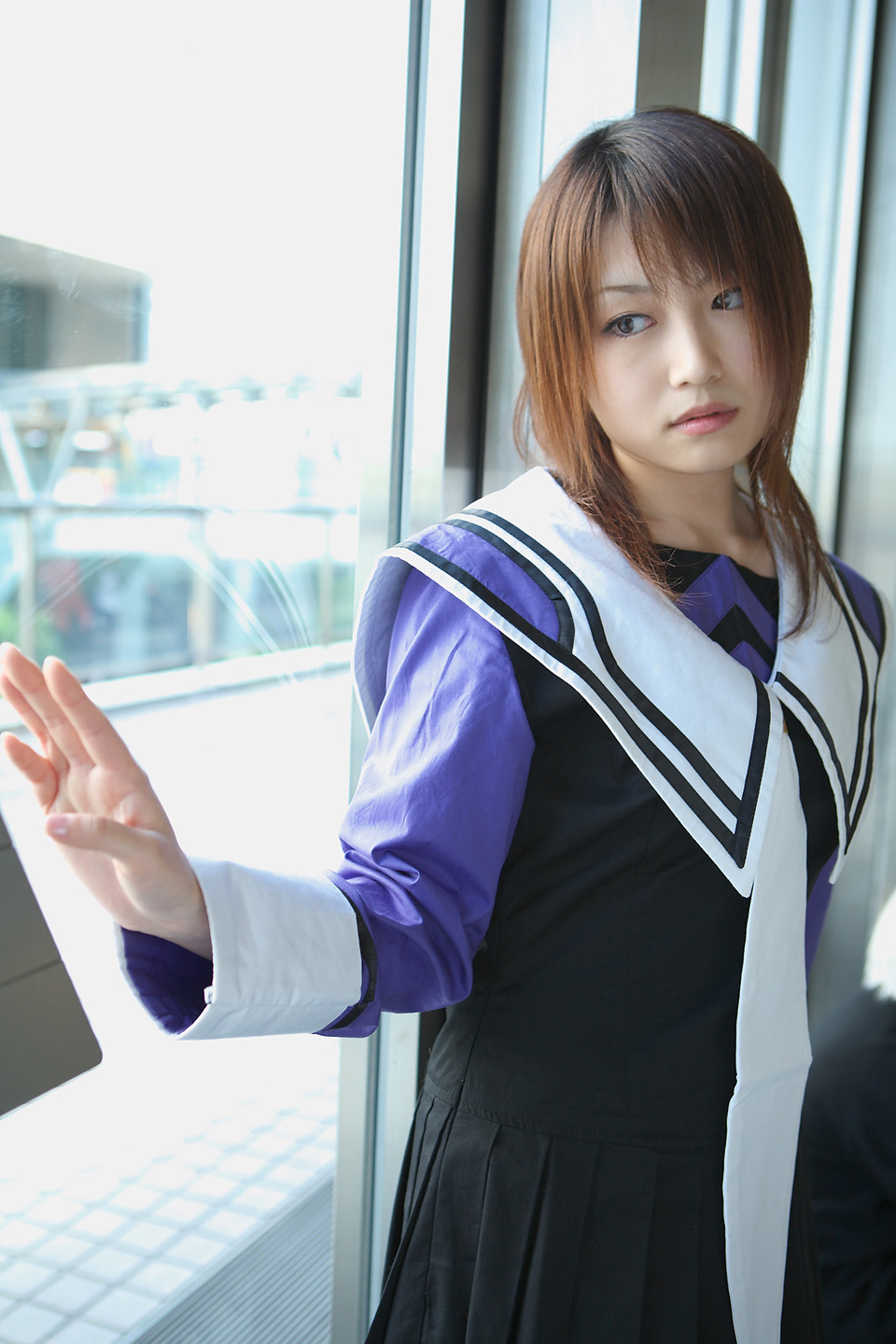 cosplay highres i's i"s i's photo school_uniform serafuku yoshizuki_iori