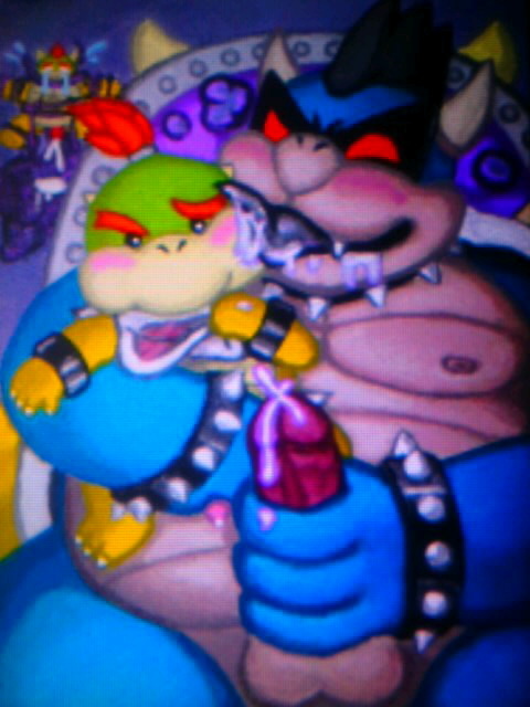 bowser bowser_jr dark_bowser super_mario_bros. tagme