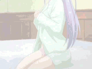 animated_gif blouse bouncing_breasts breasts camisole character_request cleavage datsuijan elf_all-stars_datsuijan_3 elf_allstars_datsuijan_3 lingerie long_hair lowres negligee pajamas panties ponytail purple_hair qvga red_eyes shusaku source_request takabe_eri underwear undressing
