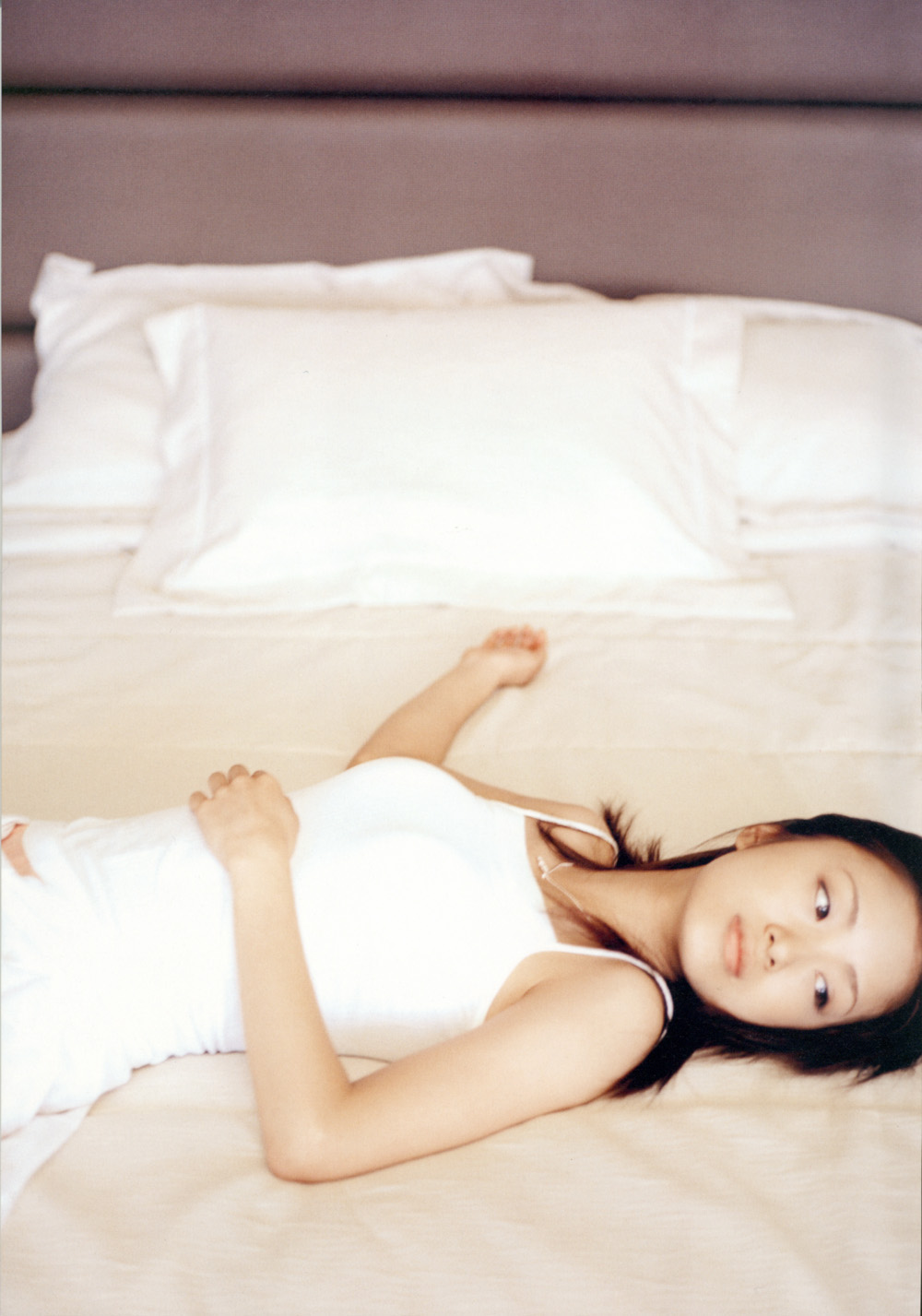 bed camisole highres photo ueto_aya
