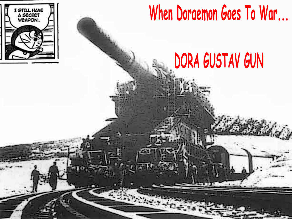 army artillery camera cannon dora doraemon german giant gun nazi railway secret voodoo war weapon wehrmach