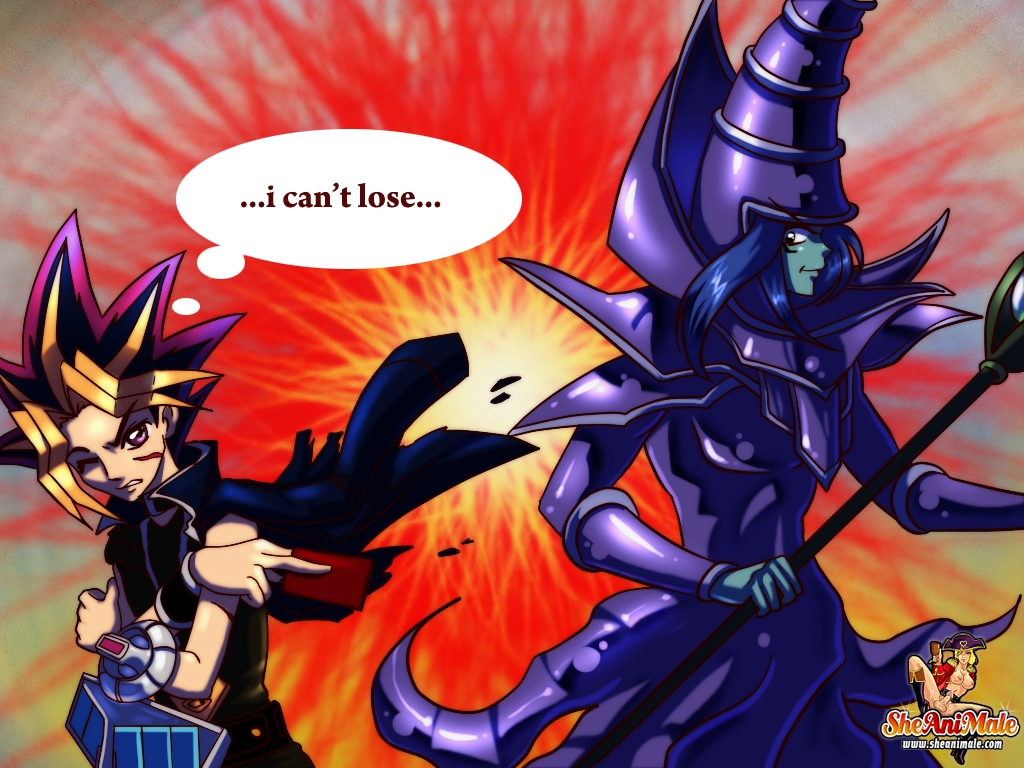 dark_magician sheanimale tagme yami_yugi yu-gi-oh!