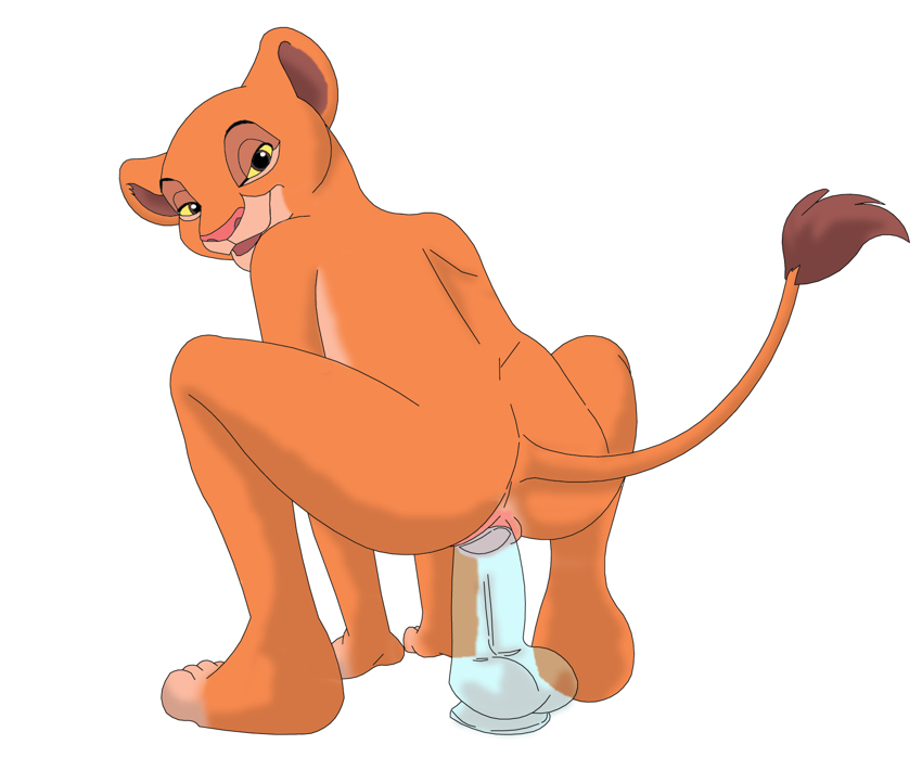 anthrofied cub dildo dildo_sitting disney feline female insertion kiara lion looking_at_viewer looking_back mammal masturbation penetration plain_background pussy sex_toy solo the_lion_king tlk92024 vaginal vaginal_insertion vaginal_penetration young
